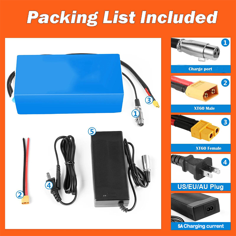 60V 30Ah Electric Scooter Battery - แบตเตอรี่ลิเธียม 48V 52V สำหรับจักรยานไฟฟ้า Chamrider 21700