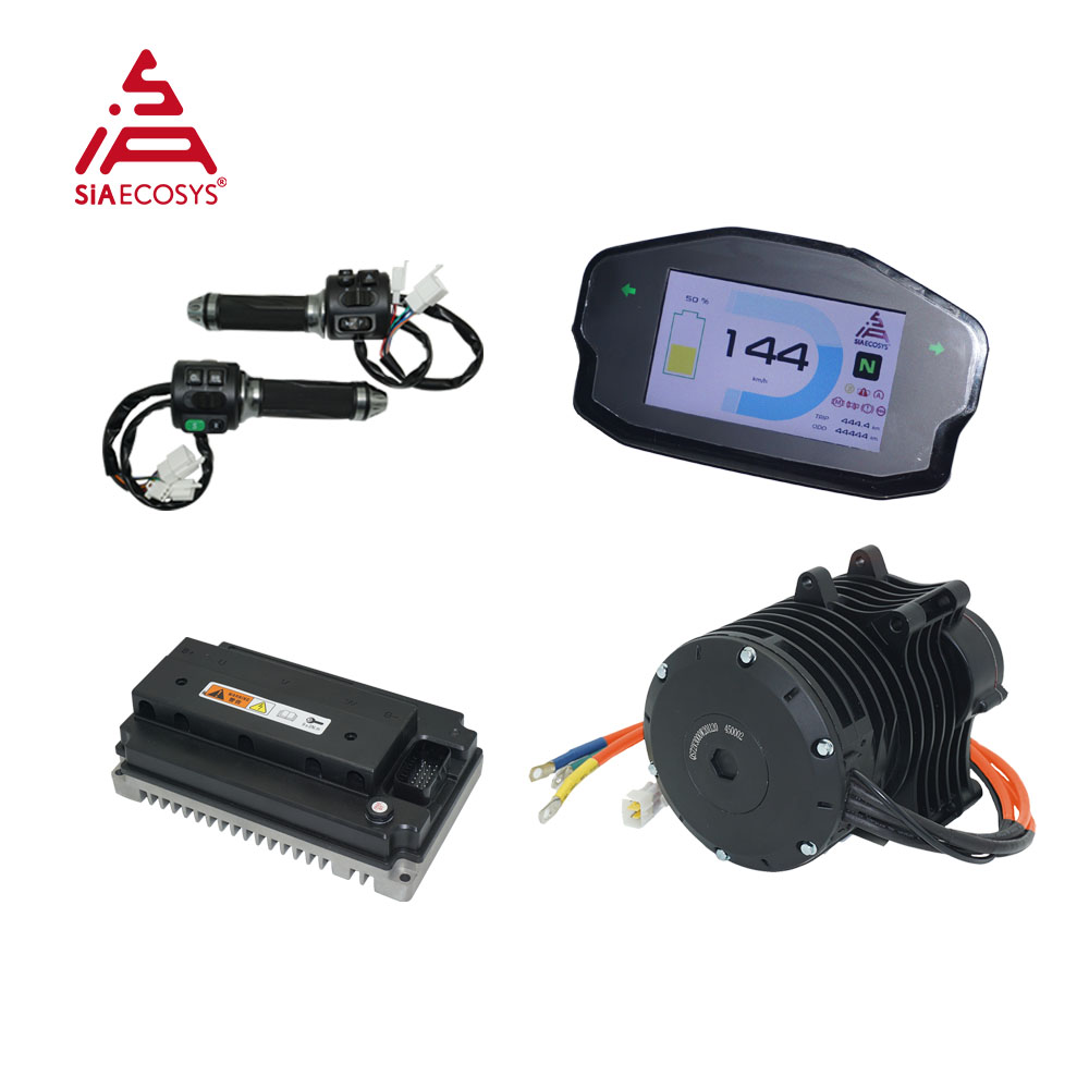 Mid Drive Motor Kit 72V 3000W - ชุดแปลงมอเตอร์ขับเคลื่อนกลาง QSMOTOR QS138 3000W V3 70H