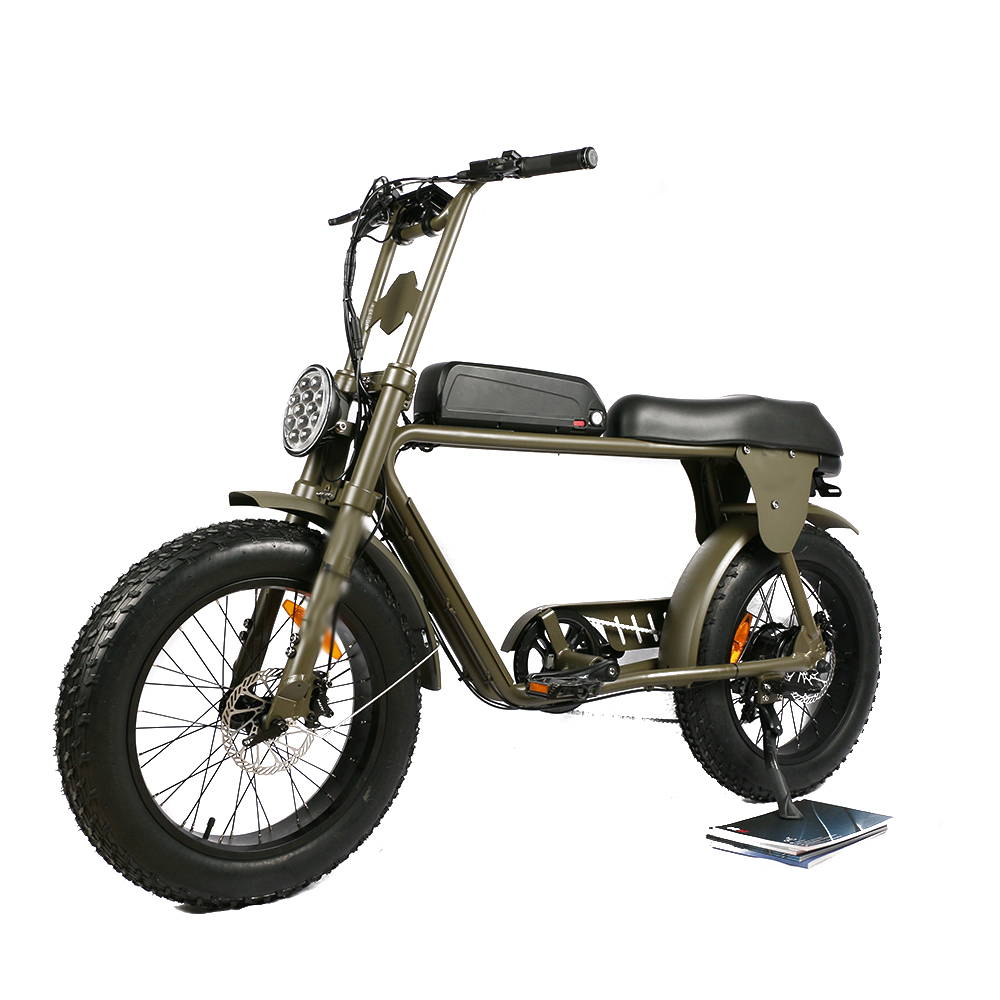 Dual Motor Electric Motorcycle Frame - จักรยานไฟฟ้ามอเตอร์คู่ราคาถูกที่สุดสำหรับผู้ใหญ่ โครงอะลูมิเนียมอัลลอยด์ ดิสก์เบรก จักรยานไฟฟ้าขนาด 20 นิ้ว