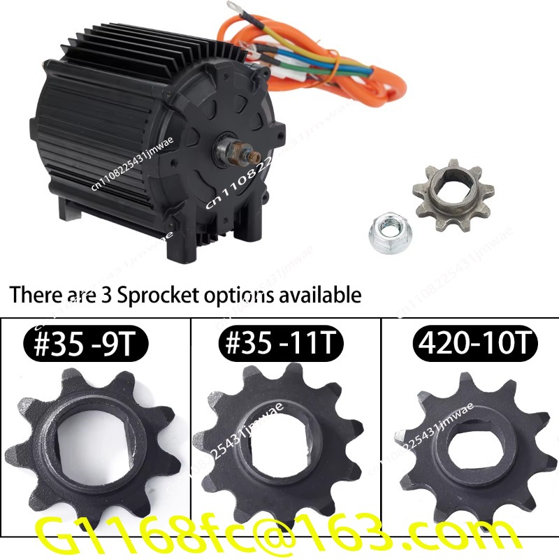 72V 5000W Electric Motorcycle - มอเตอร์อัพเกรดสำหรับมอเตอร์ไซค์ไฟฟ้า KR5V V2 Kunray 72V 5000W