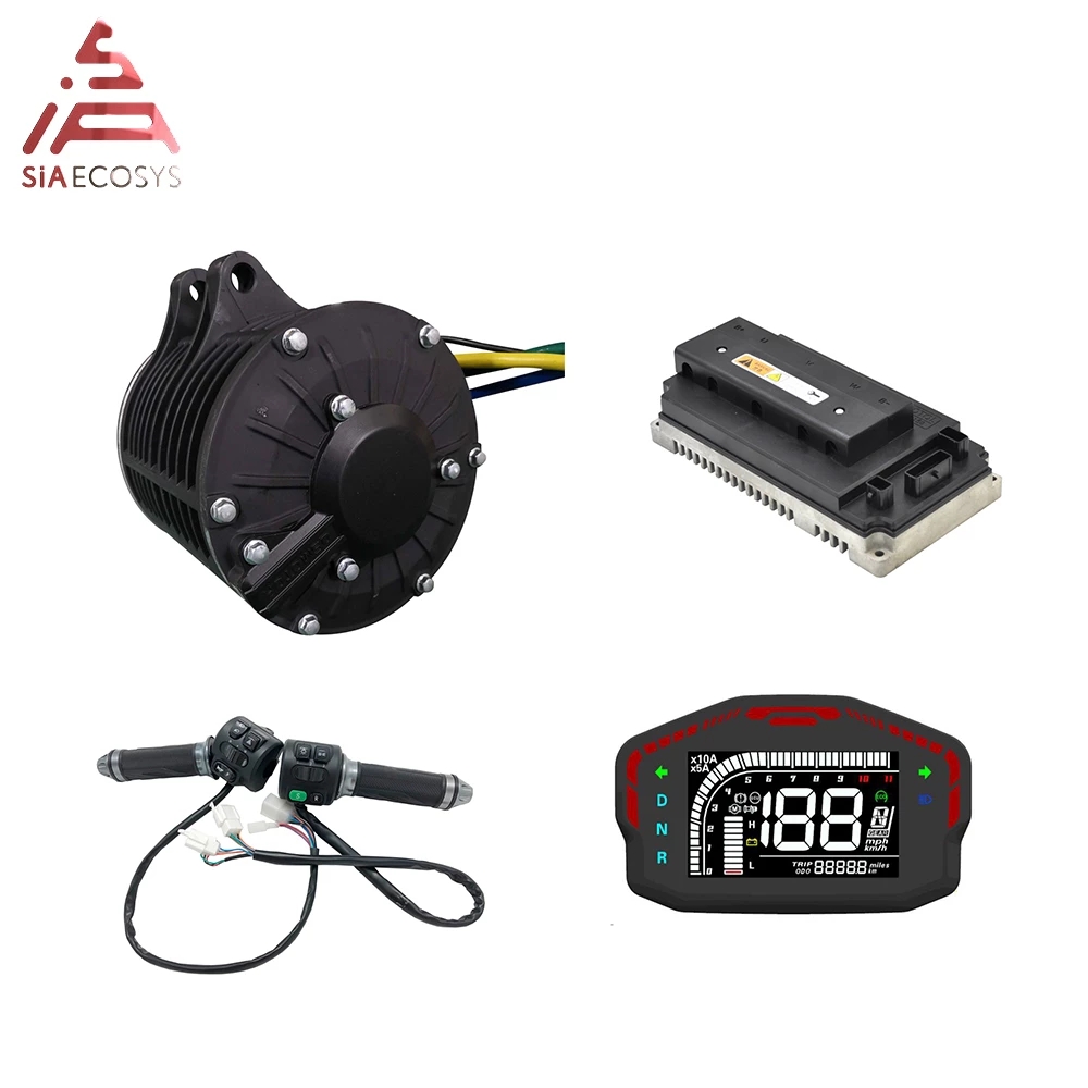 Mid Drive Motor Kit 72V 3000W - ชุดมอเตอร์ขับเคลื่อนกลาง QS138 3000W V2 กำลังไฟ 72V