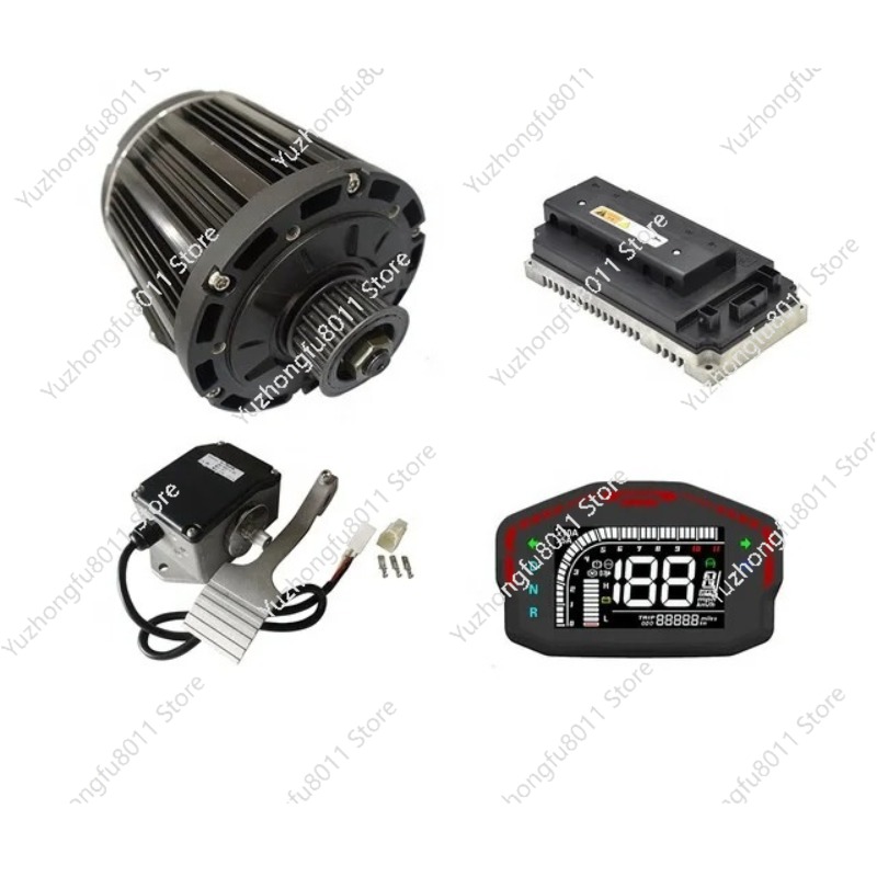 Mid Drive Motor Kit 72V 3000W - ชุดมอเตอร์ไฟฟ้าแบบไม่มีแปรงถ่าน 3000 วัตต์ ระบบขับเคลื่อนกลาง 72 โวลต์