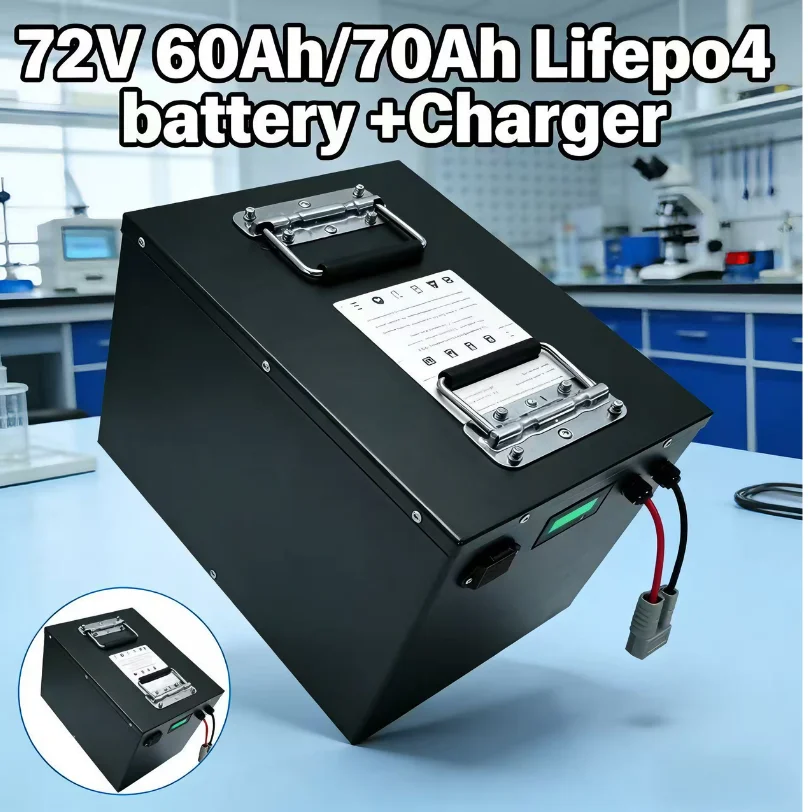 72V 60Ah Lifepo4 Battery Pack - แบตเตอรี่ LiFePO4 72V สำหรับงานหนัก – 60Ah/70Ah,