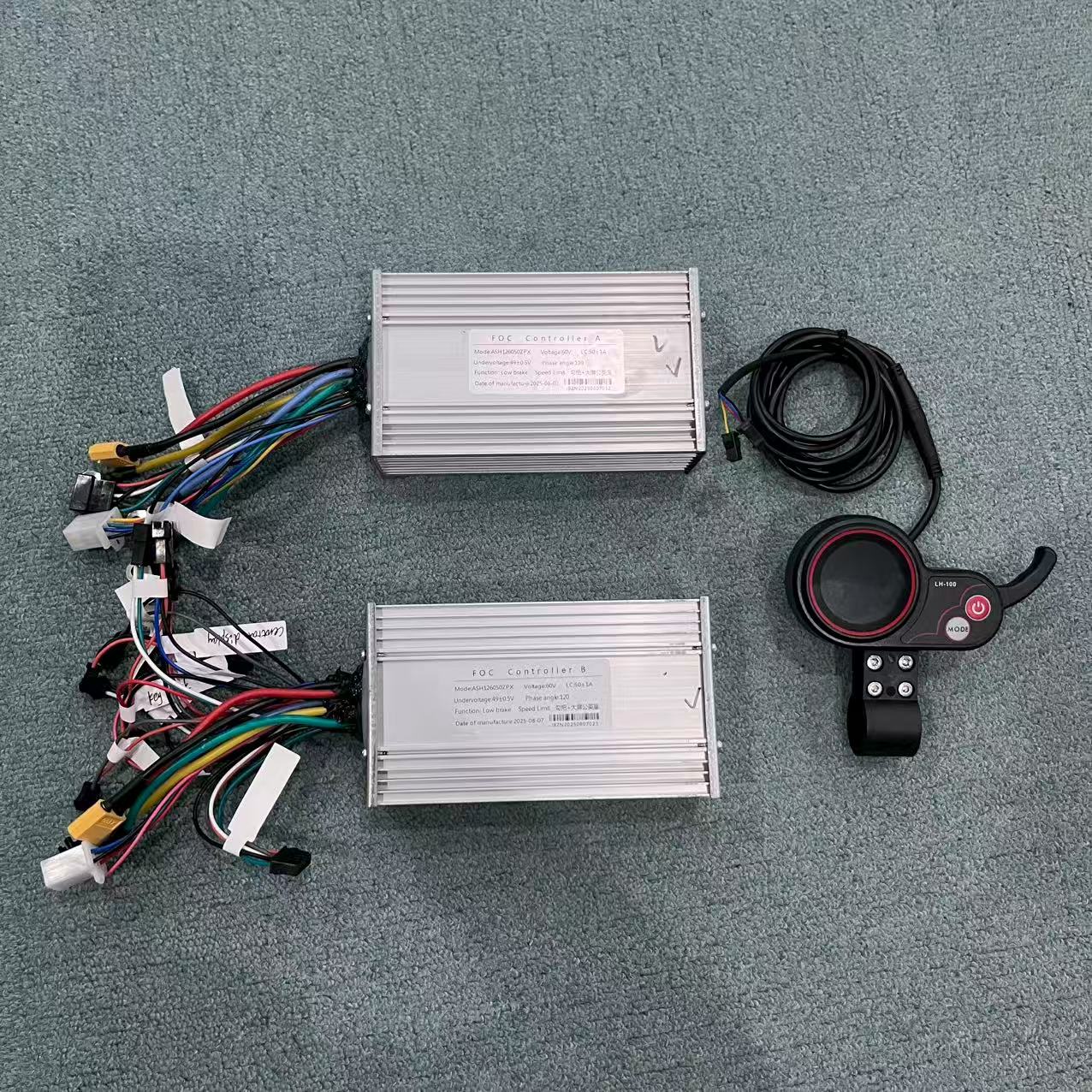 60V 5600W Dual Motor Electric Scooter - ตัวควบคุมความเร็ว FOC สำหรับสกู๊ตเตอร์ไฟฟ้า JB Jingbo 60V