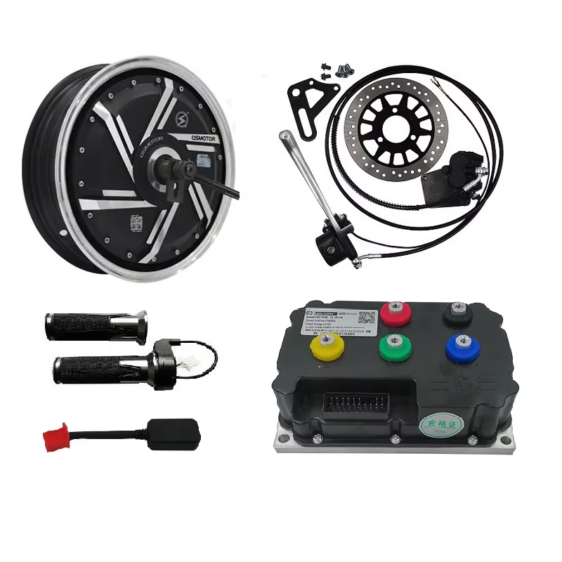 Qs273 Hub Motor 8000W 72V - ชุดแปลงมอเตอร์ไซค์ไฟฟ้า QS273 ขนาด 13 นิ้ว 8000