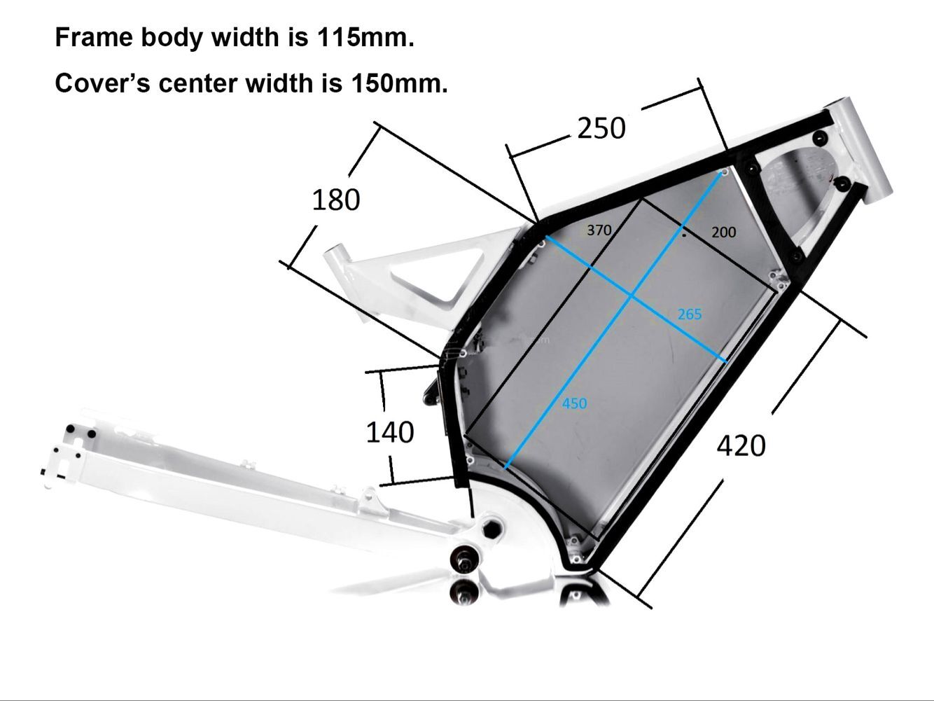 โครงจักรยานไฟฟ้าสำหรับมอเตอร์ไ - 8000W Stealth Bomber Ebike บทวิจารณ์และราคา