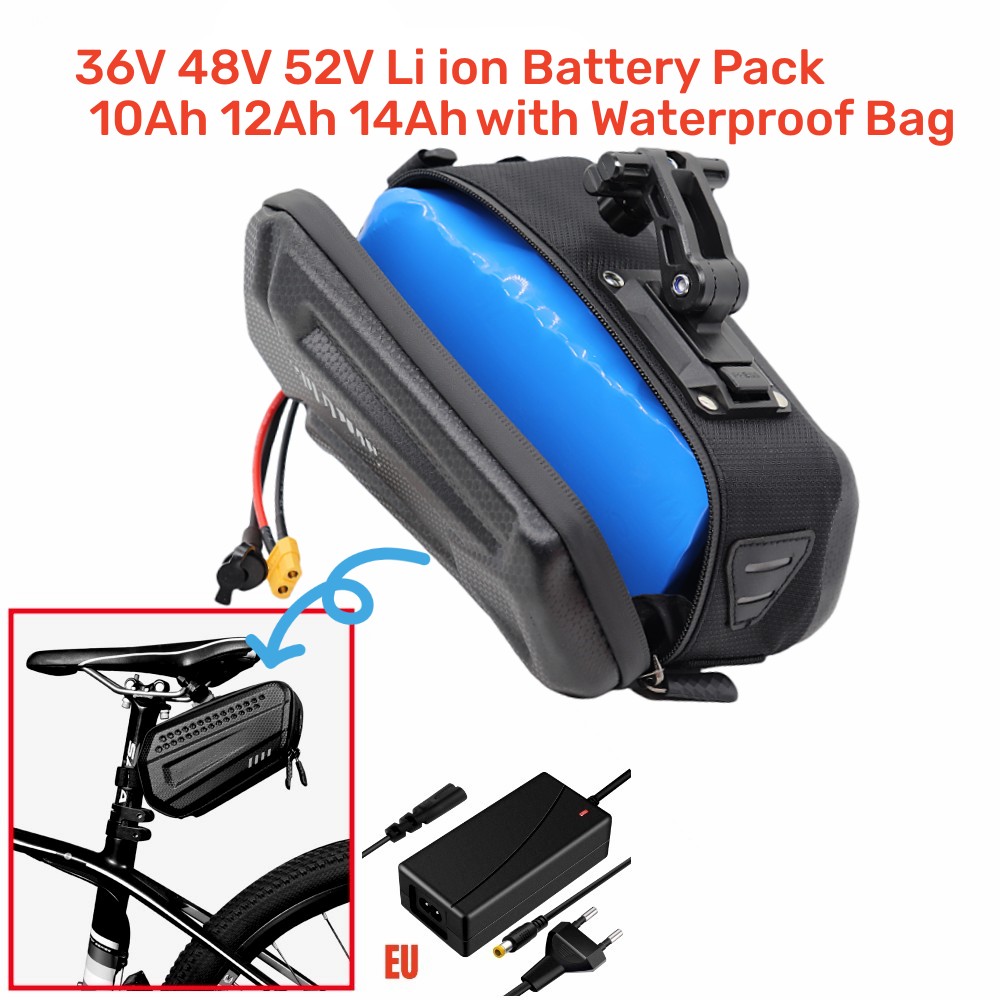 ชุดแบตเตอรี่กันน้ำ 60V 52V 48V - 60V 30Ah Electric Scooter Battery บทวิจารณ์และราคา