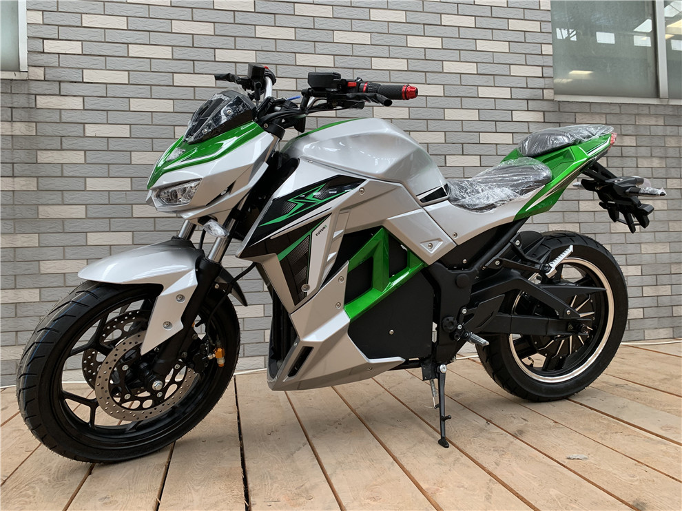 มอเตอร์ไซค์ไฟฟ้าพร้อมเบาะนั่ง  - 72V 5000W Electric Motorcycle บทวิจารณ์และราคา