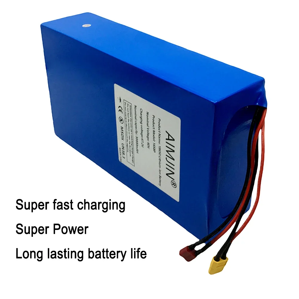 แบตเตอรี่ลิเธียมใหม่เอี่ยม 16S - 60V 30Ah Electric Scooter Battery บทวิจารณ์และราคา