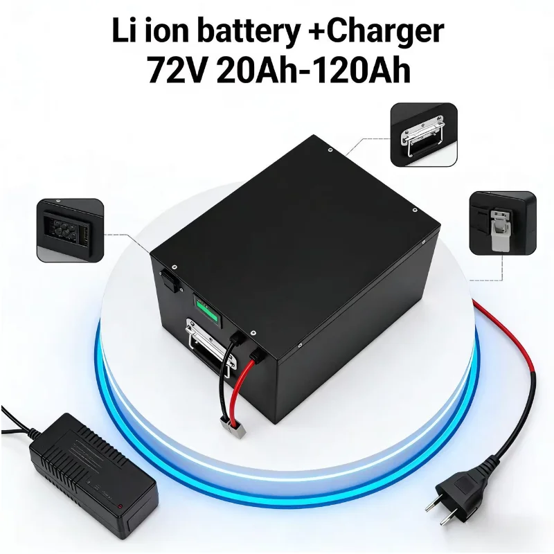 แบตเตอรี่ลิเธียมไอออน 17S 60V  - 60V 30Ah Electric Scooter Battery บทวิจารณ์และราคา