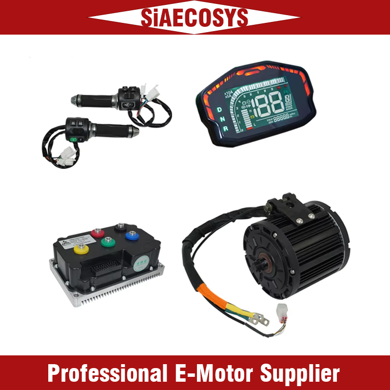 มอเตอร์ขับเคลื่อนกลาง QSMOTOR  - Mid Drive Motor Kit 72V 3000W บทวิจารณ์และราคา