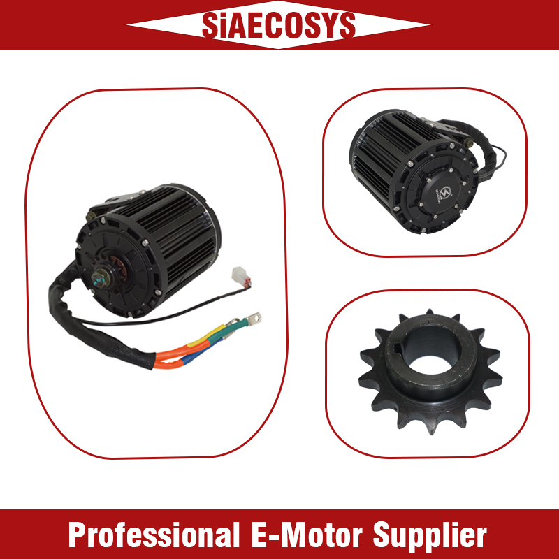 มอเตอร์ขับเคลื่อนกลาง QSMOTOR  - Mid Drive Motor Kit 72V 3000W บทวิจารณ์และราคา