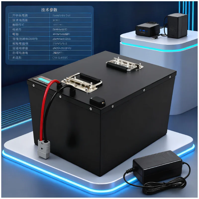 ชุดแบตเตอรี่ลิเธียมไอออนฟอสเฟต - 72V 60Ah Lifepo4 Battery Pack บทวิจารณ์และราคา