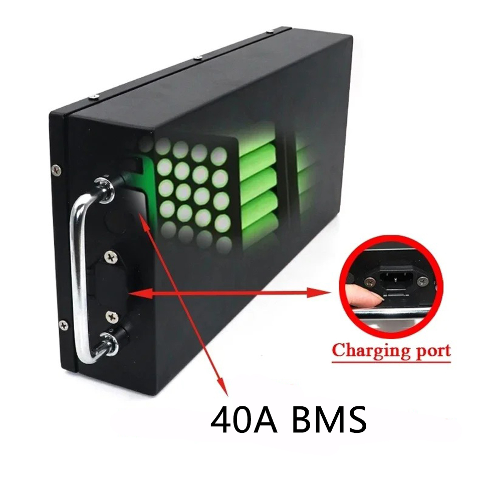 ใหม่ 60V 30Ah 40Ah 10Ah แบตเตอ - 60V 30Ah Electric Scooter Battery บทวิจารณ์และราคา