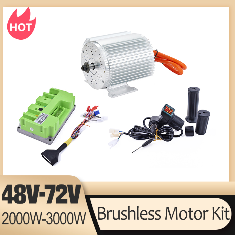 ชุดแปลงมอเตอร์ 3000W 72V มอเตอ - Electric Motorcycle Conversion Kit 72V บทวิจารณ์และราคา