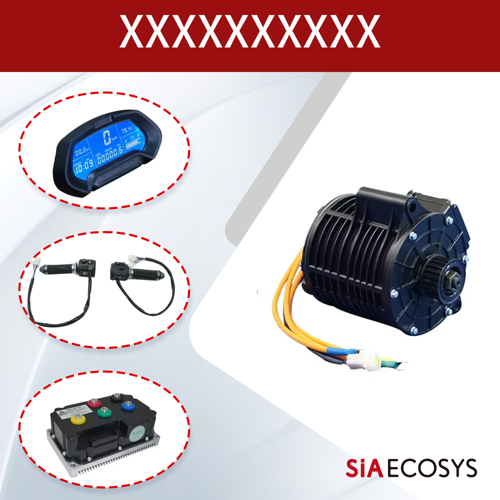 ชุดมอเตอร์ขับเคลื่อนกลาง QSMOT - Mid Drive Motor Kit 72V 3000W บทวิจารณ์และราคา