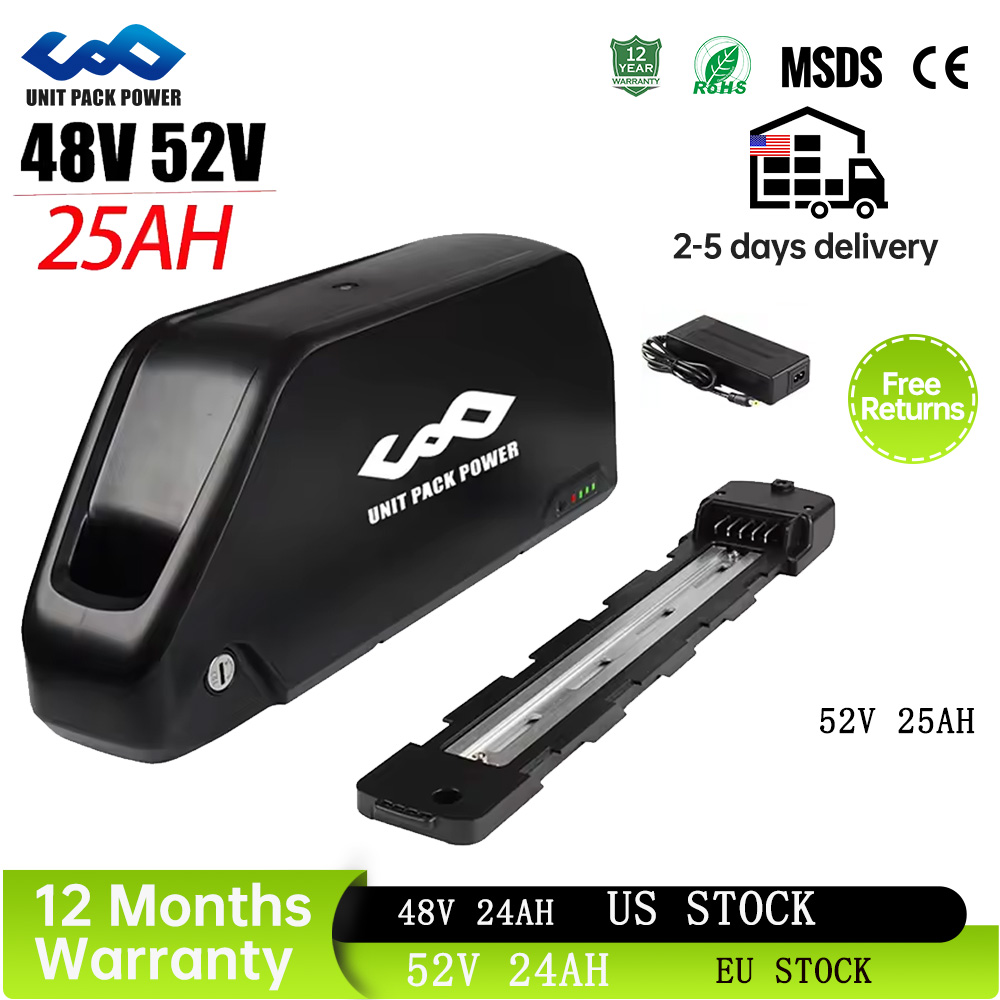แบตเตอรี่จักรยานไฟฟ้า 52V 25AH - 60V 30Ah Electric Scooter Battery บทวิจารณ์และราคา