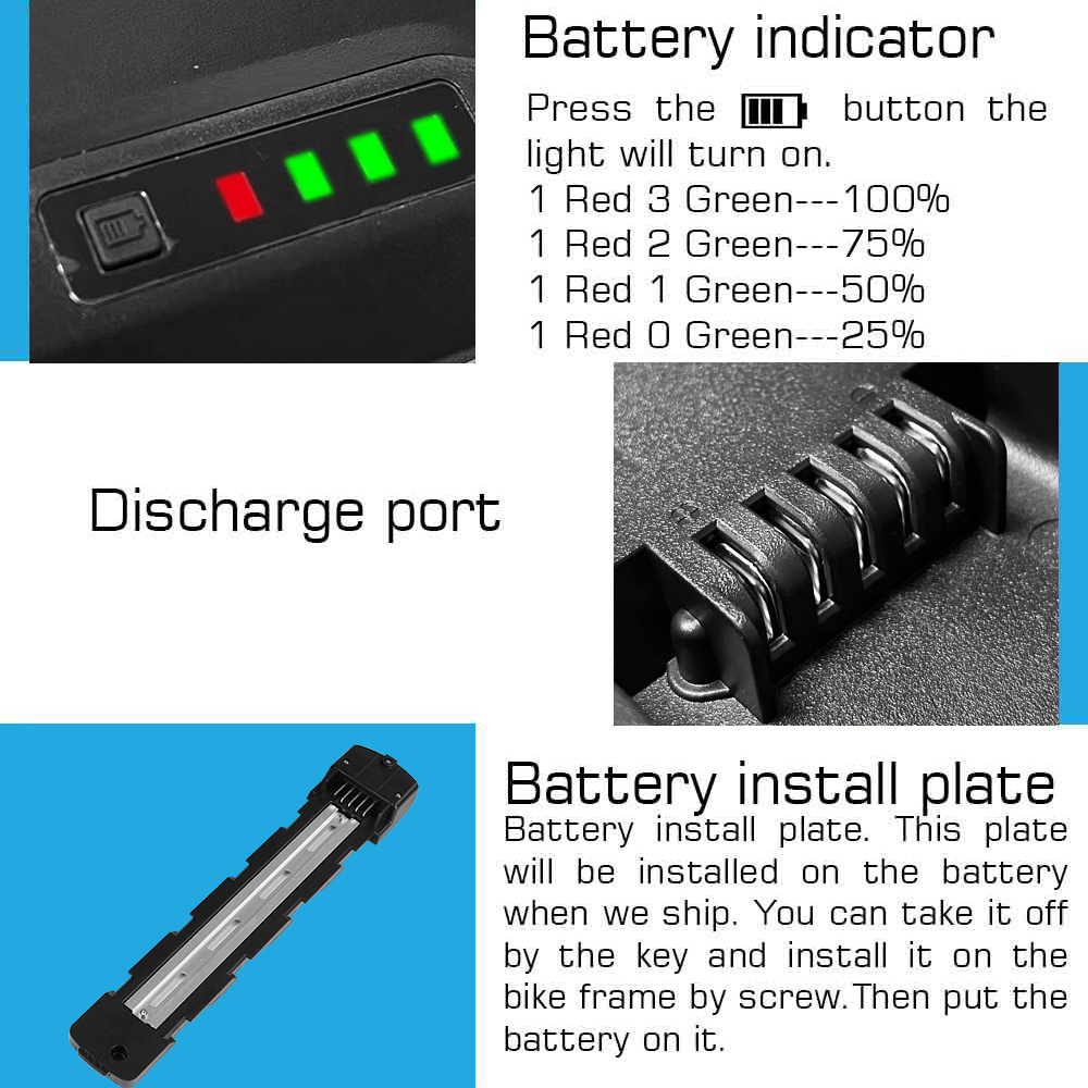 แบตเตอรี่จักรยานไฟฟ้า 52V 25AH - 60V 30Ah Electric Scooter Battery บทวิจารณ์และราคา