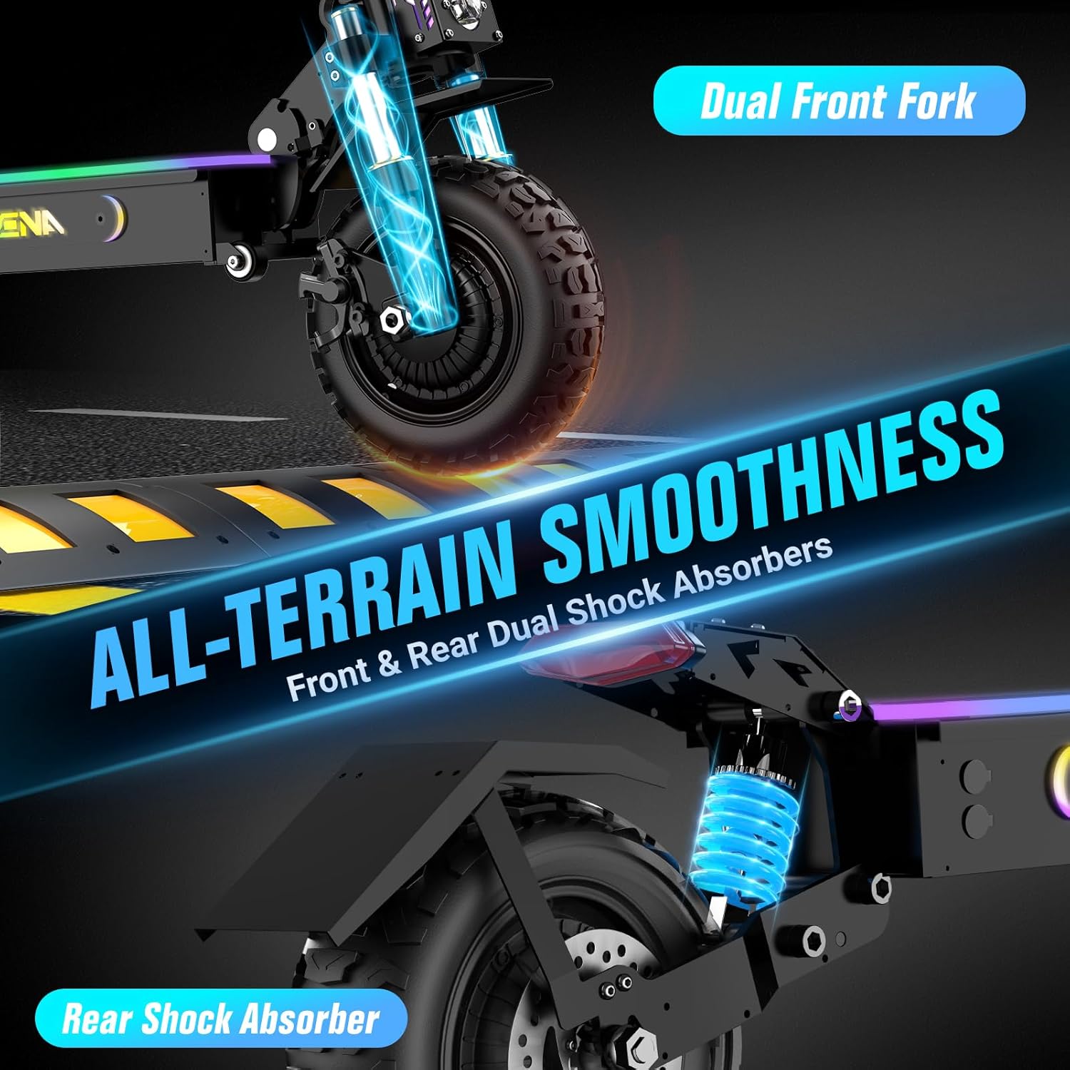 ONECNA GT7 สกู๊ตเตอร์ไฟฟ้าพับไ - 60V 5600W Dual Motor Electric Scooter บทวิจารณ์และราคา