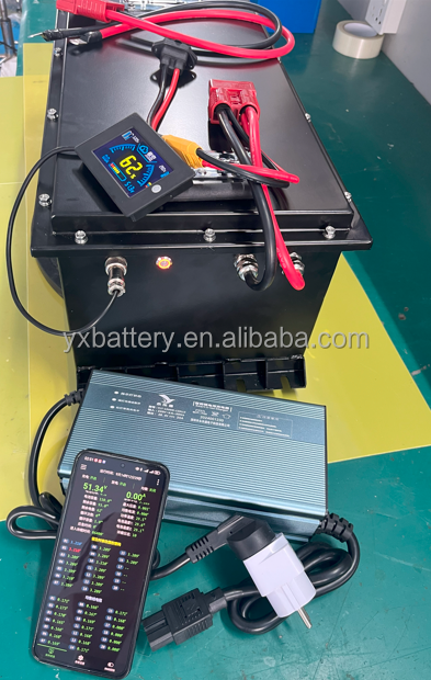 แบตเตอรี่ลิเธียมไอออน Lifepo4  - 72V 60Ah Lifepo4 Battery Pack บทวิจารณ์และราคา